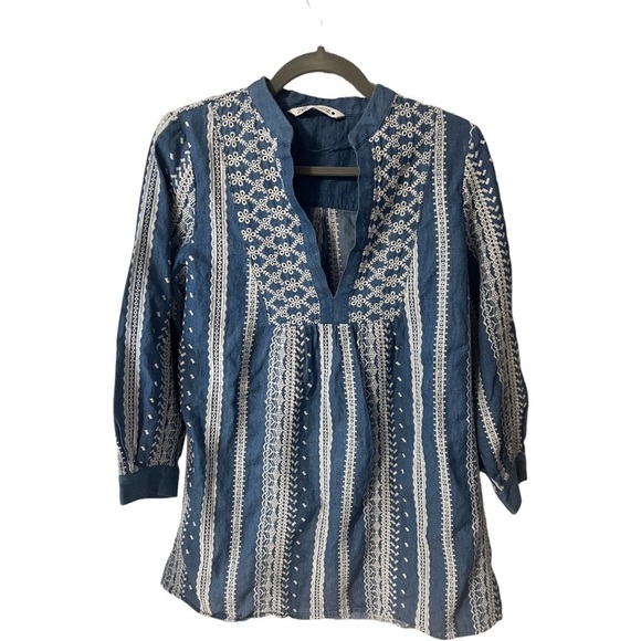 A Zara tunic top in size small - Picture 5 of 8